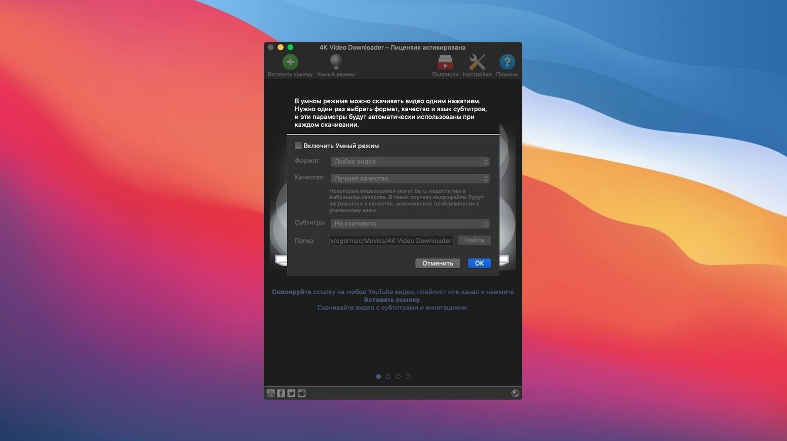 4K Video Downloader — photo 2 4K Video Downloader options, screen 2