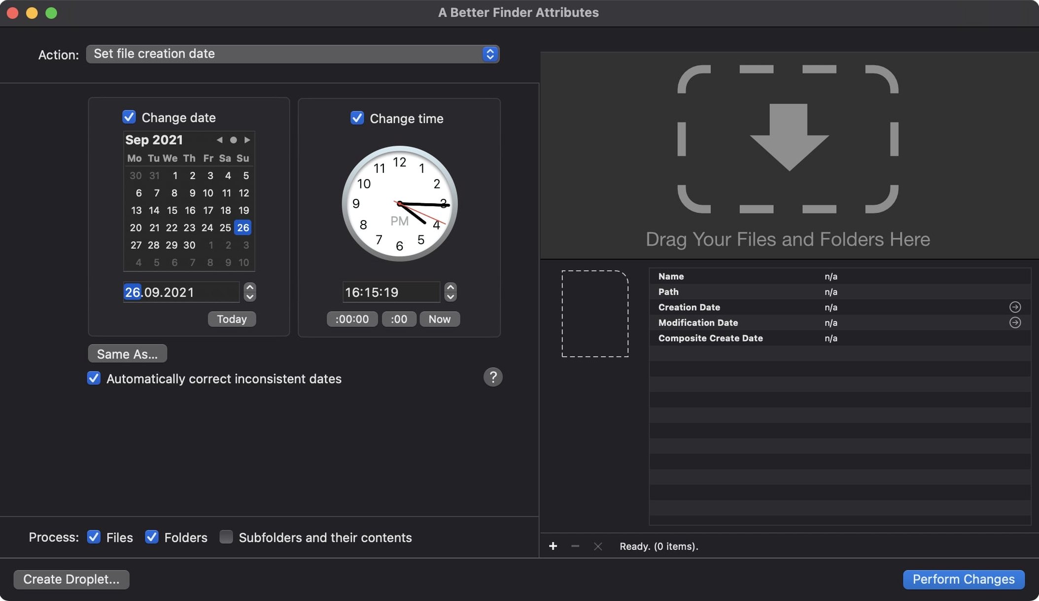 A Better Finder Attributes reel 1 a better finder mac: main interface
