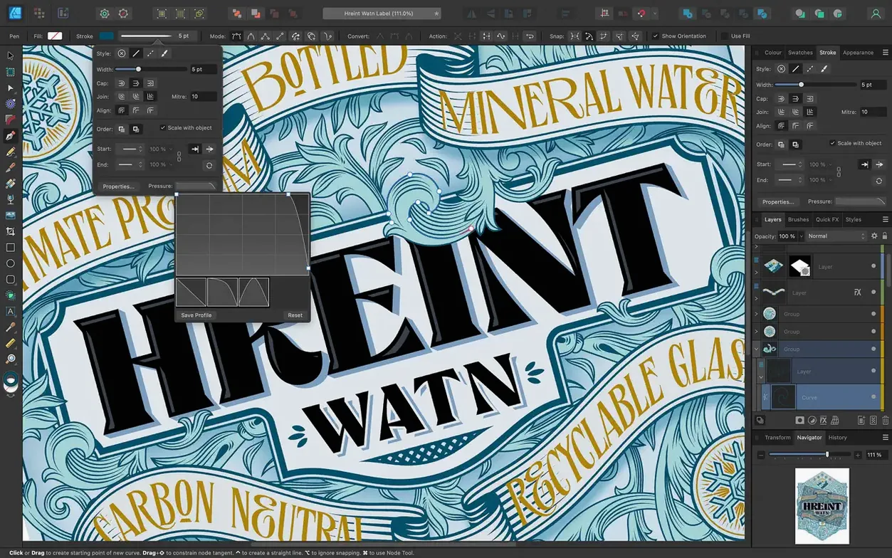 Affinity Designer — photo 2 Affinity Designer options, screen 2