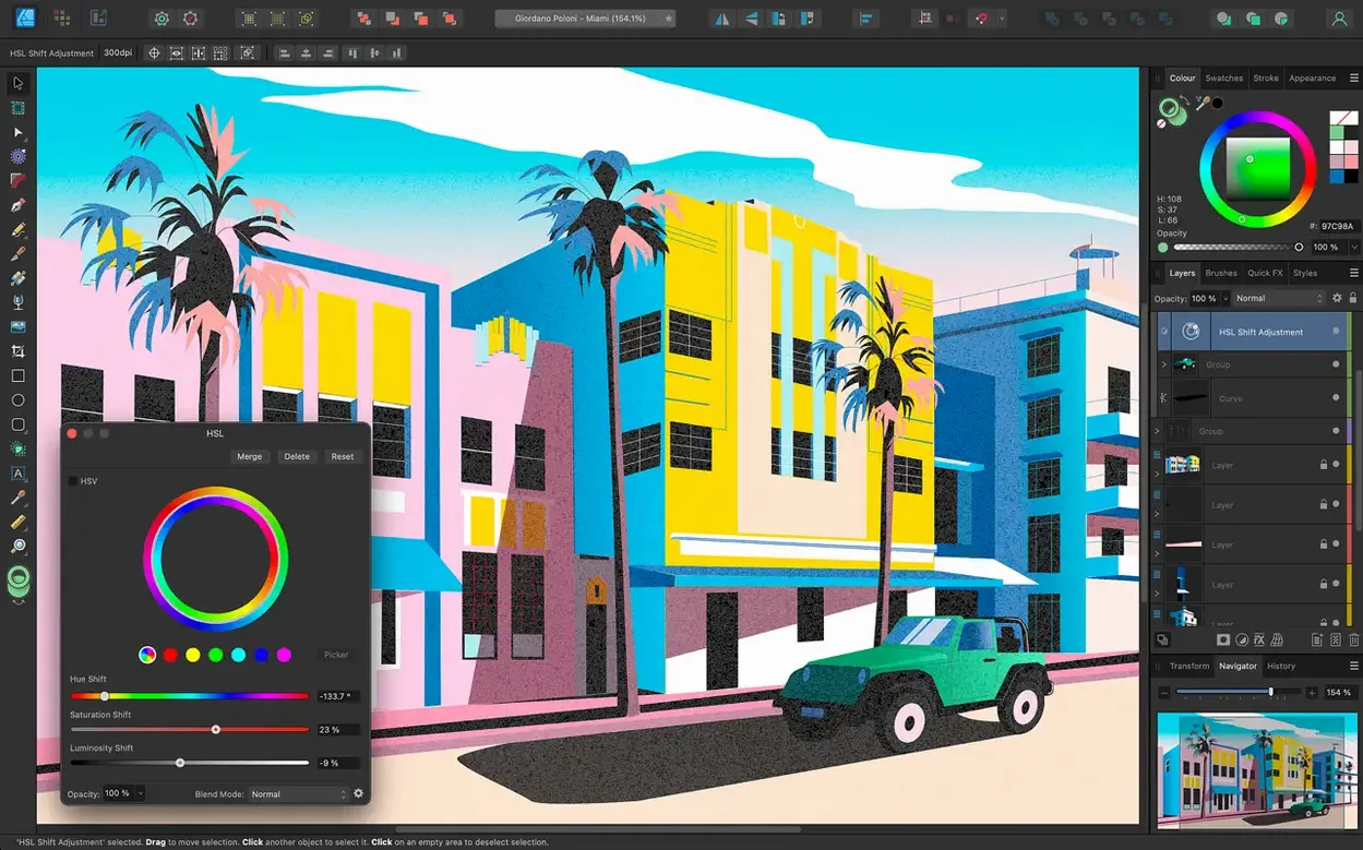 Affinity Designer — photo 3 Affinity Designer options, screen 3