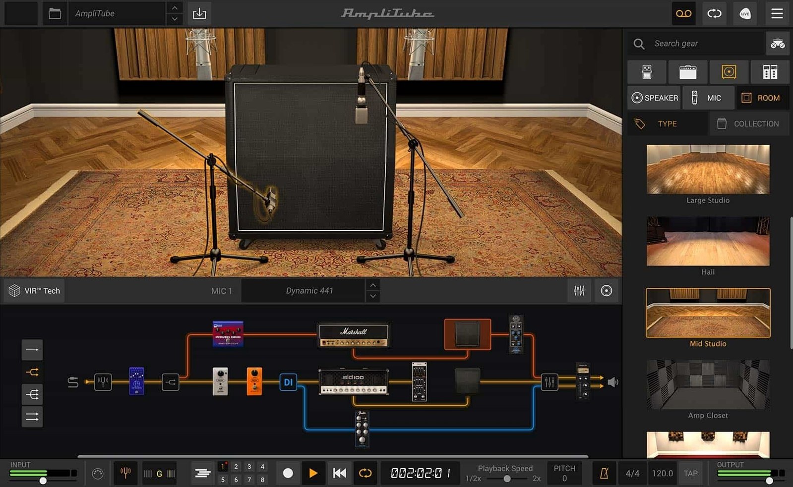 AmpliTube — photo 1 amplitube 5 max torrent UI