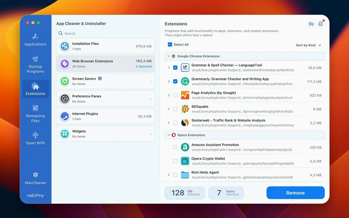 App Cleaner & Uninstaller reel 3 App Cleaner & Uninstaller snapshot 3