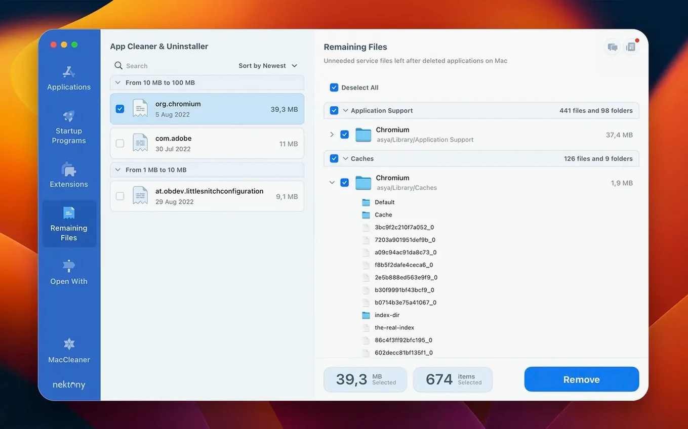 App Cleaner & Uninstaller reel 4 App Cleaner & Uninstaller snapshot 4