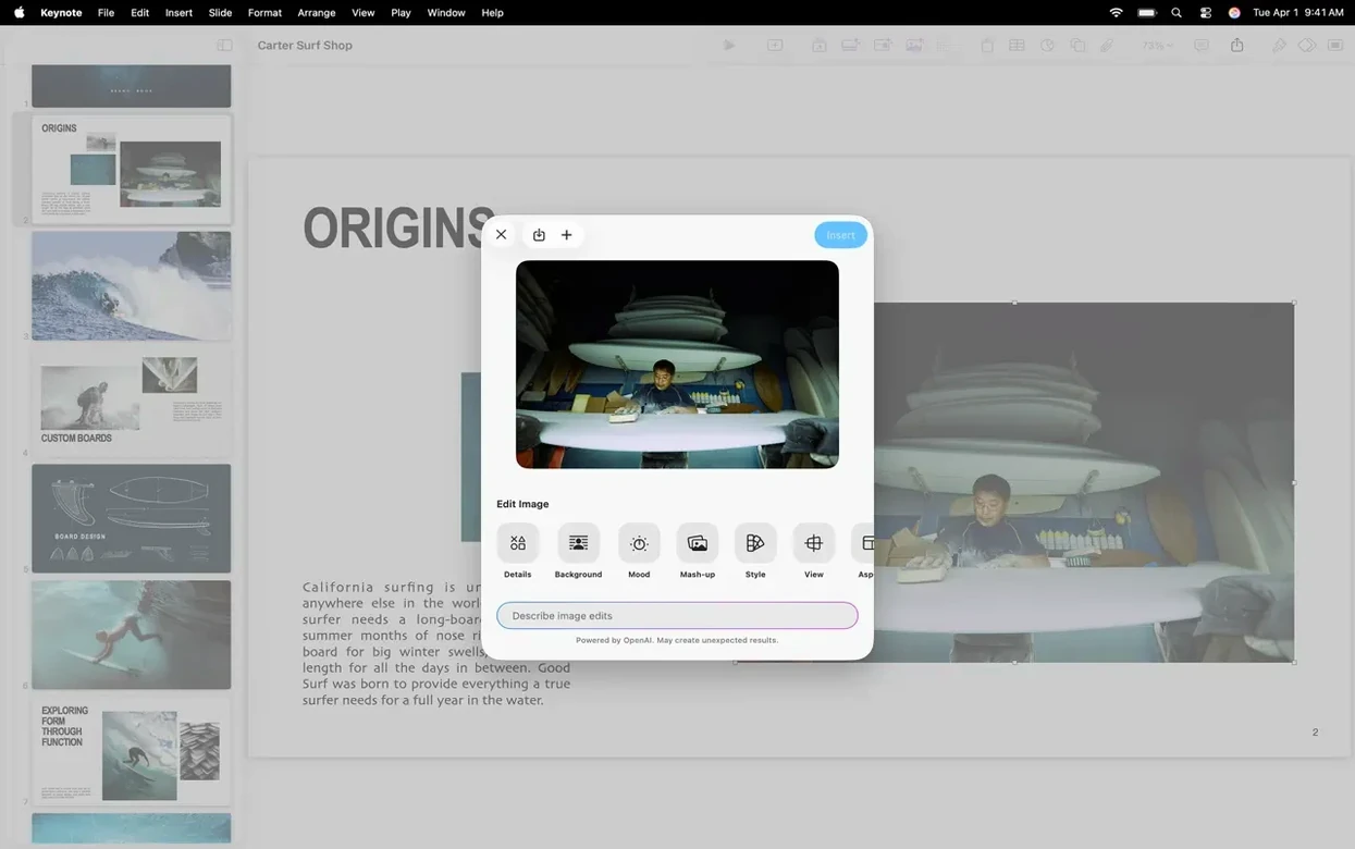 Apple Keynote reel 5 Apple Keynote snapshot 5