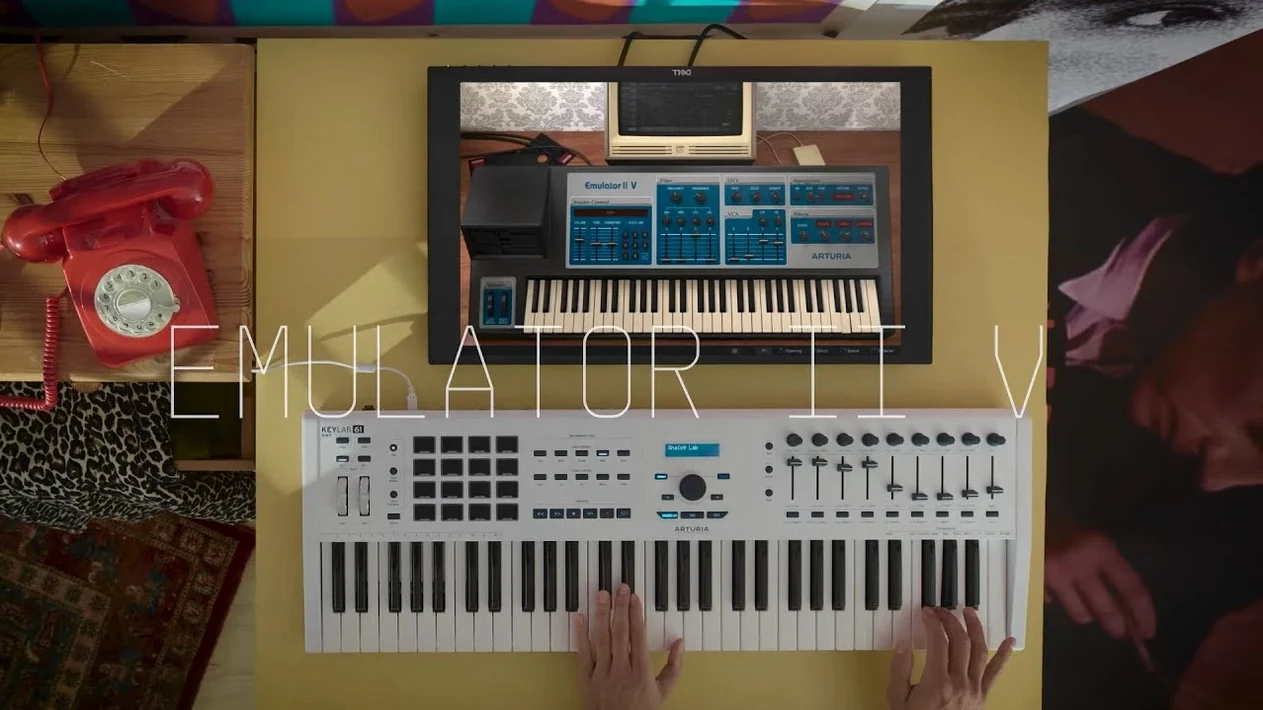 Arturia Emulator II V — photo 1 arturia v collection mac torrent: main interface
