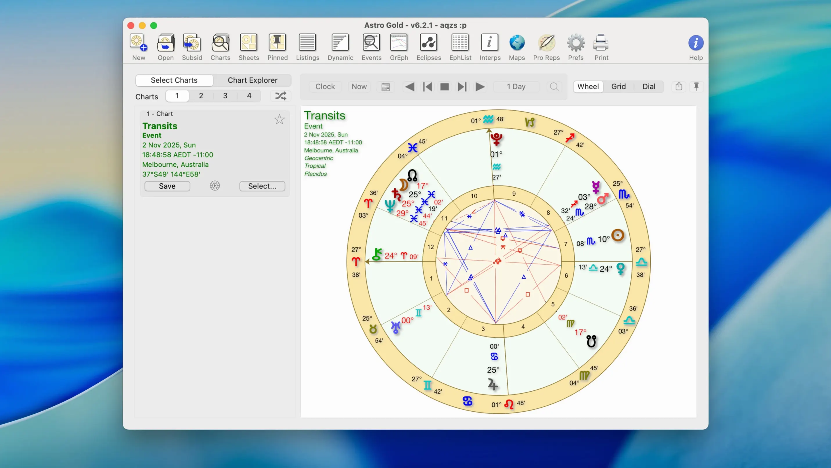Astro Gold reel 1 astro gold free download: main interface