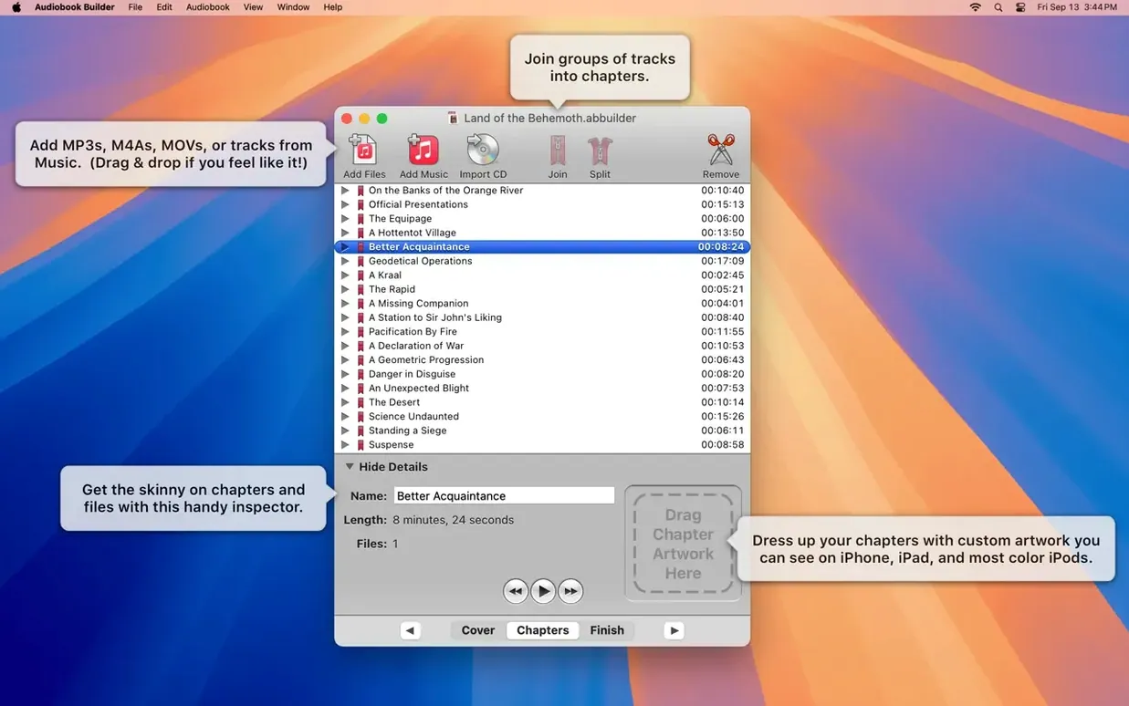 Audiobook Builder reel 1 trap melody builder vst: main interface