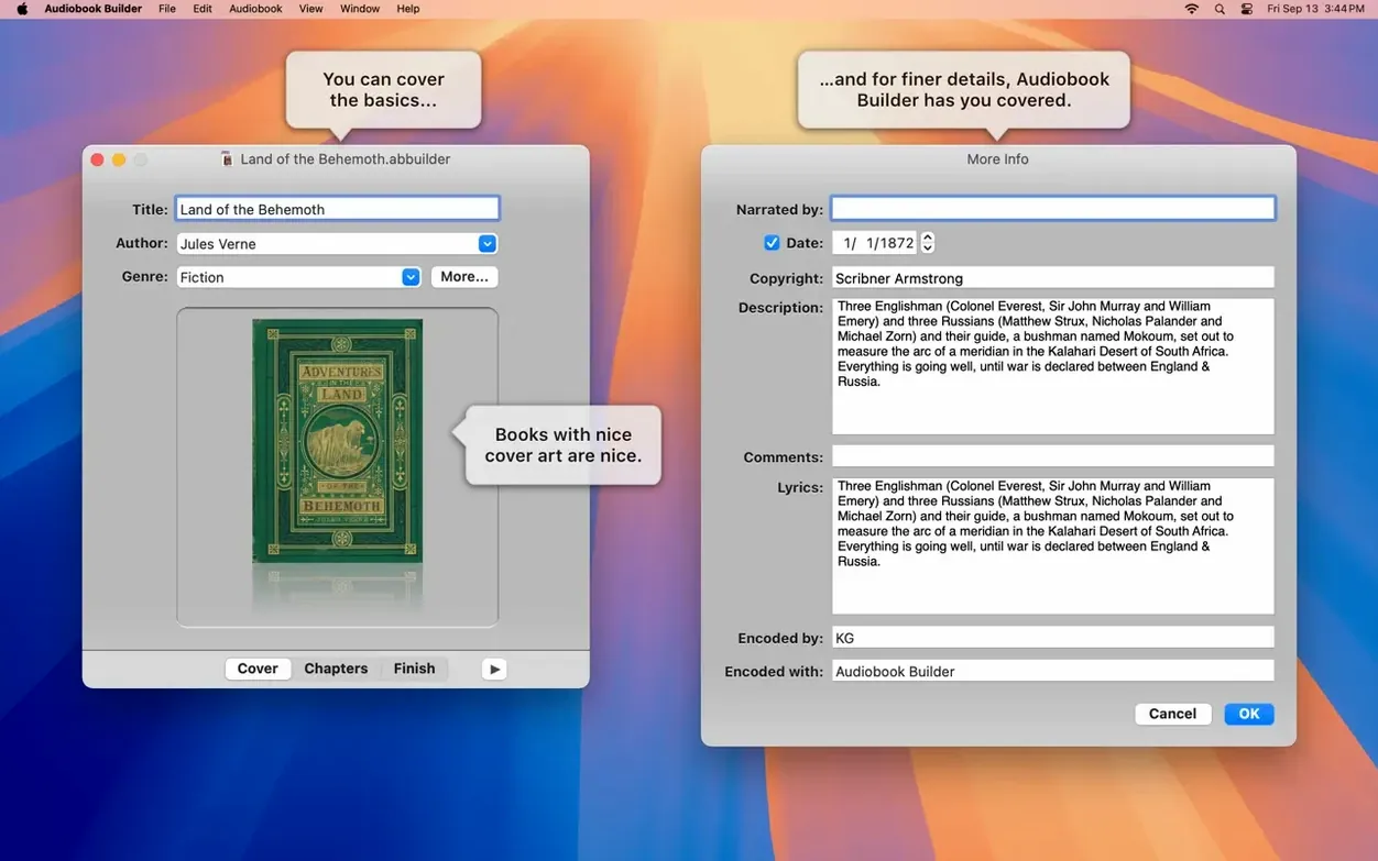 Audiobook Builder reel 4 Audiobook Builder snapshot 4