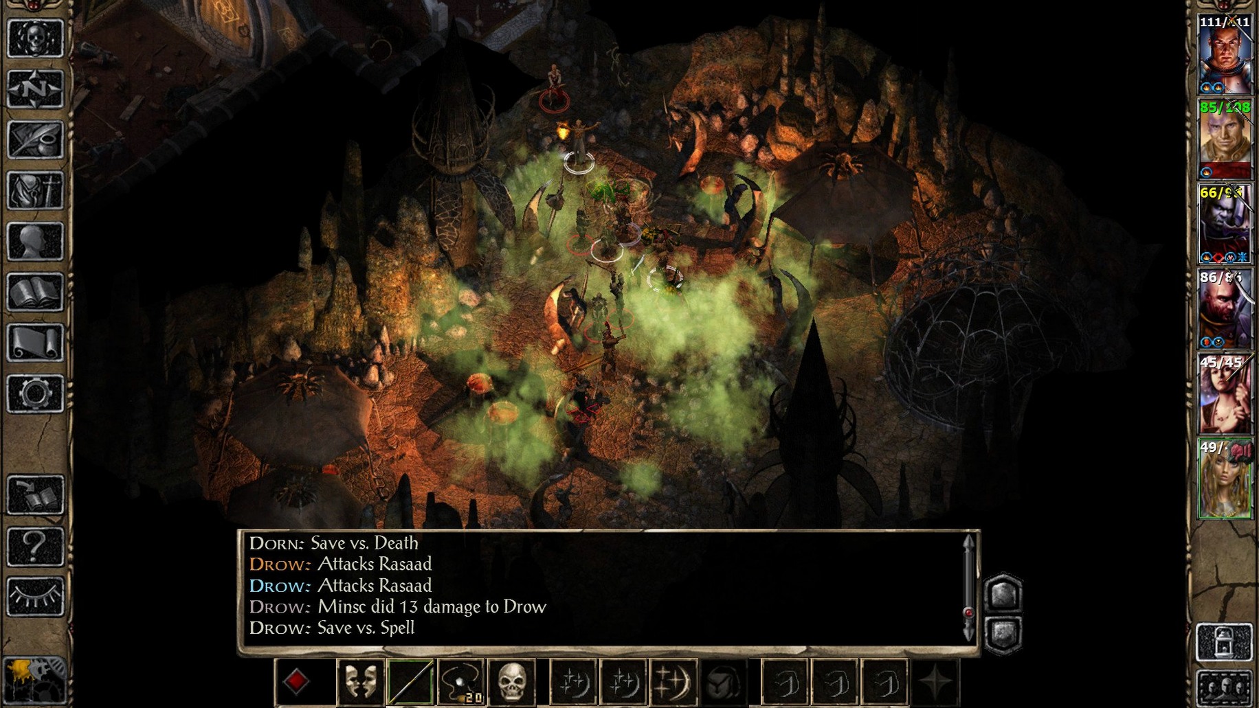Baldur's Gate II: Enhanced Edition reel 1 baldur's gate ii enhanced edition mac full version: main interface