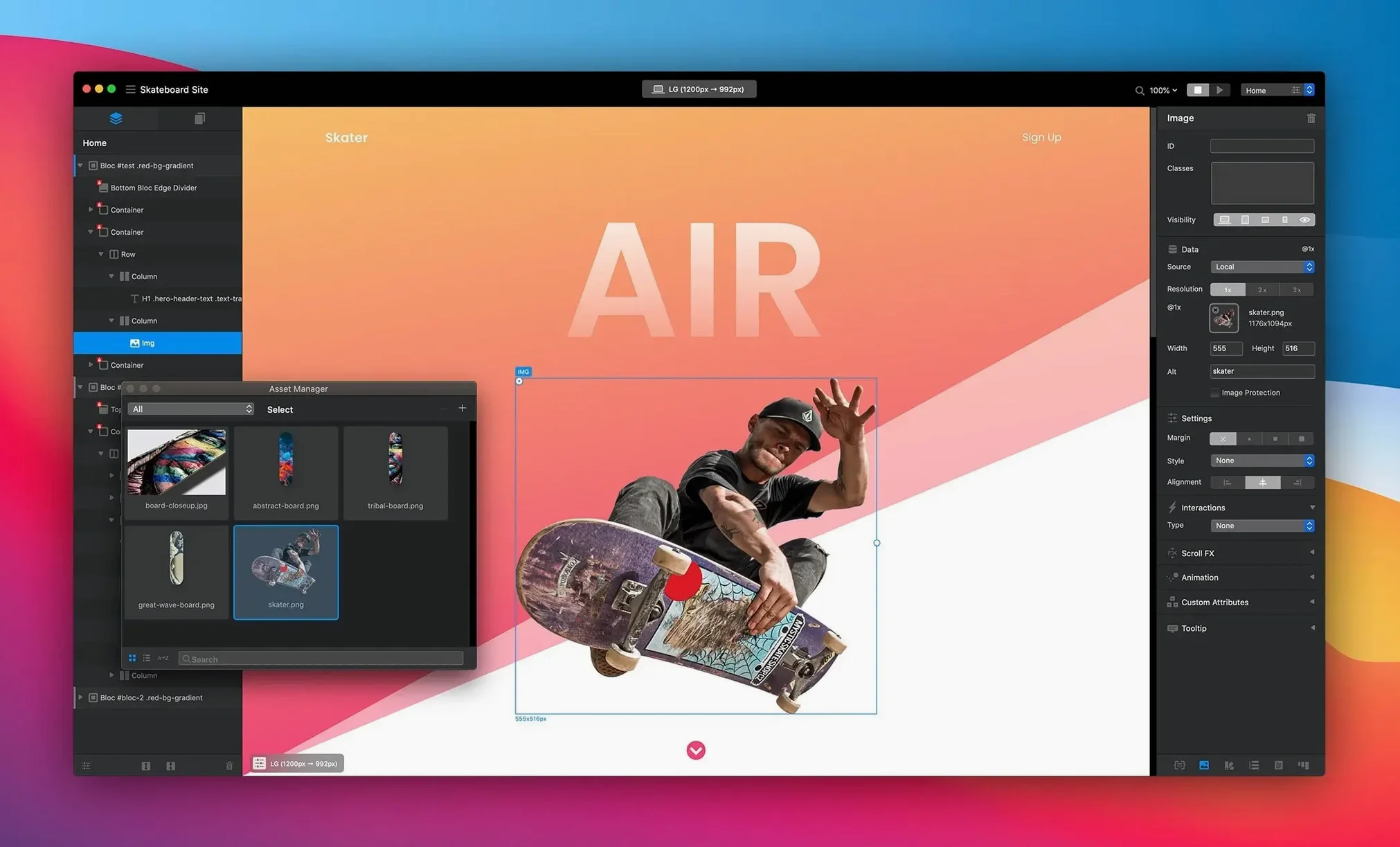 Blocs — photo 1 blocs crack mac: main interface