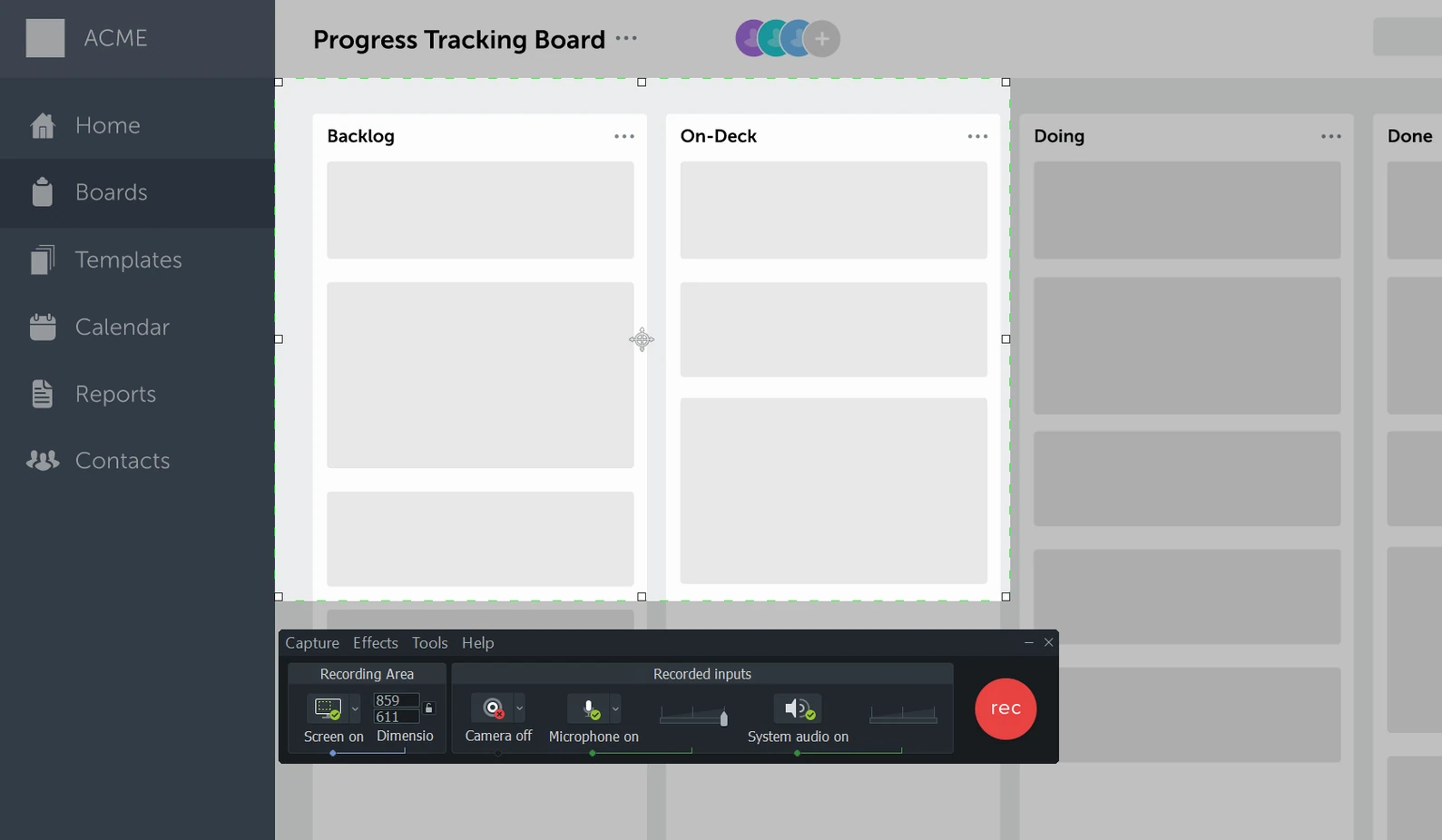 Camtasia — photo 1 camtasia studio mac free UI