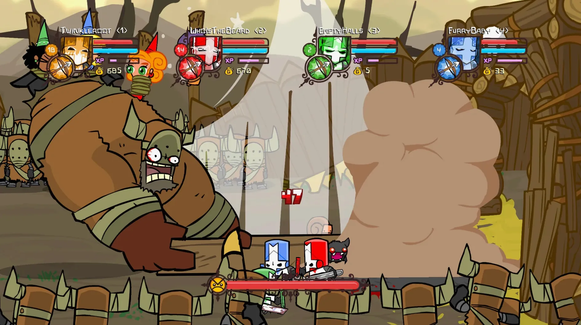 Castle Crashers reel 3 Castle Crashers snapshot 3