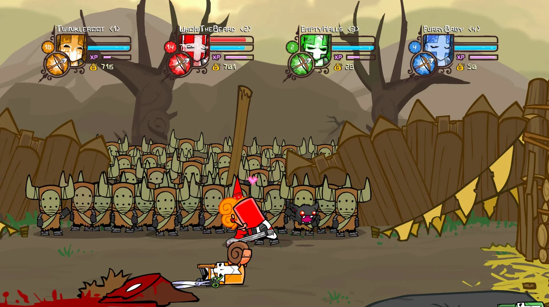 Castle Crashers reel 4 Castle Crashers snapshot 4