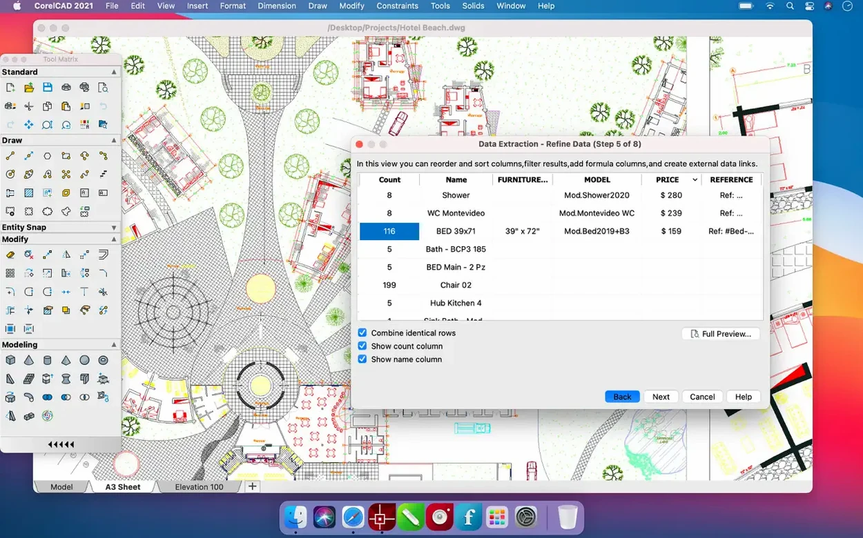 CorelCAD reel 2 CorelCAD snapshot 2