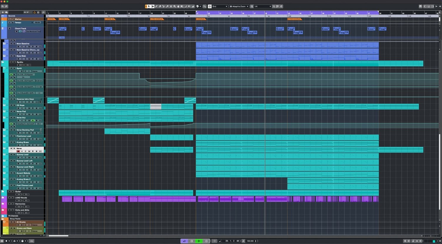 Cubase — photo 2 Cubase options, screen 2
