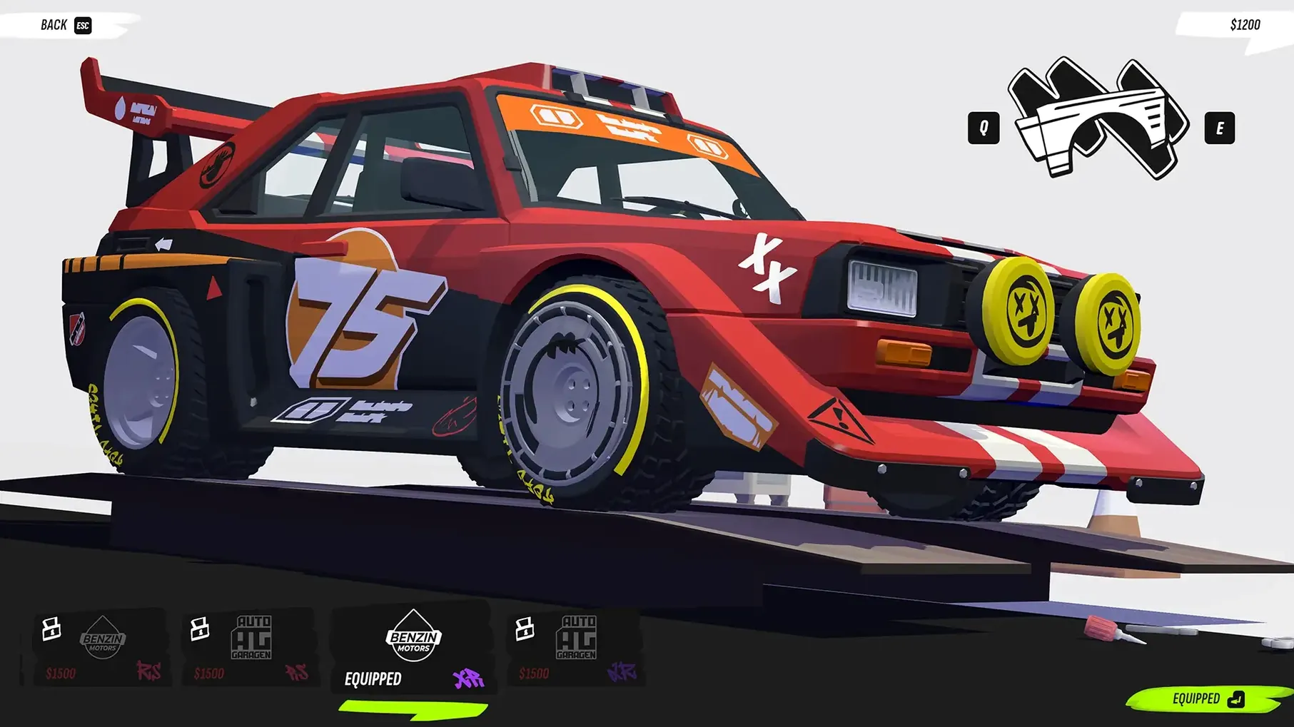 #DRIVE Rally — photo 2 #DRIVE Rally options, screen 2