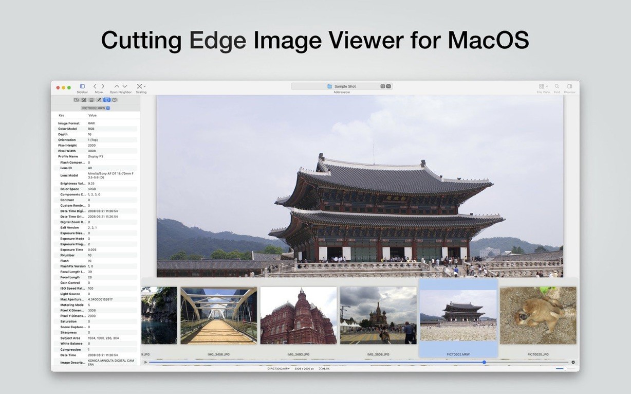 EdgeView — photo 1 edgeview crack mac: main interface