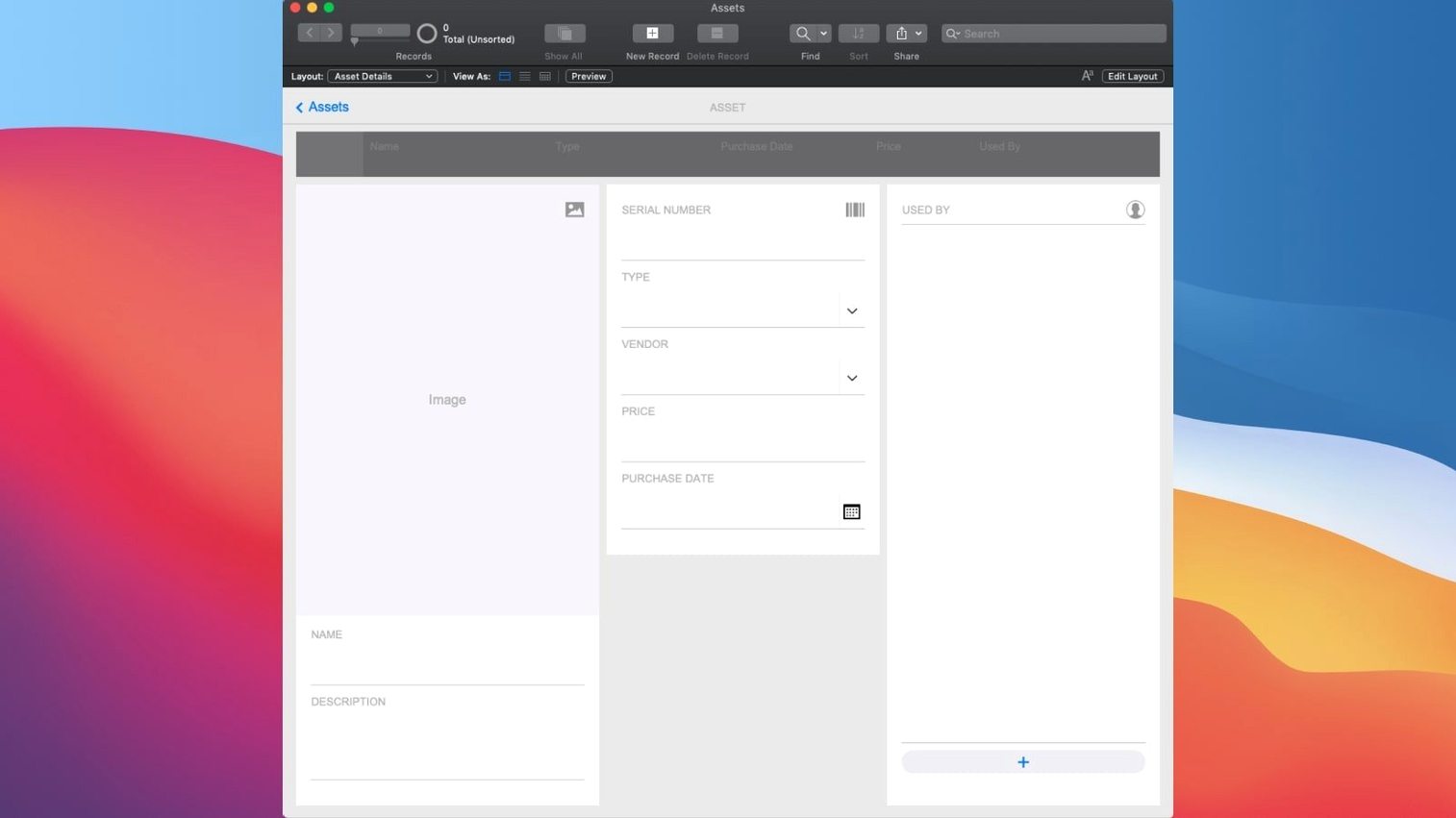FileMaker Pro — photo 3 FileMaker Pro options, screen 3