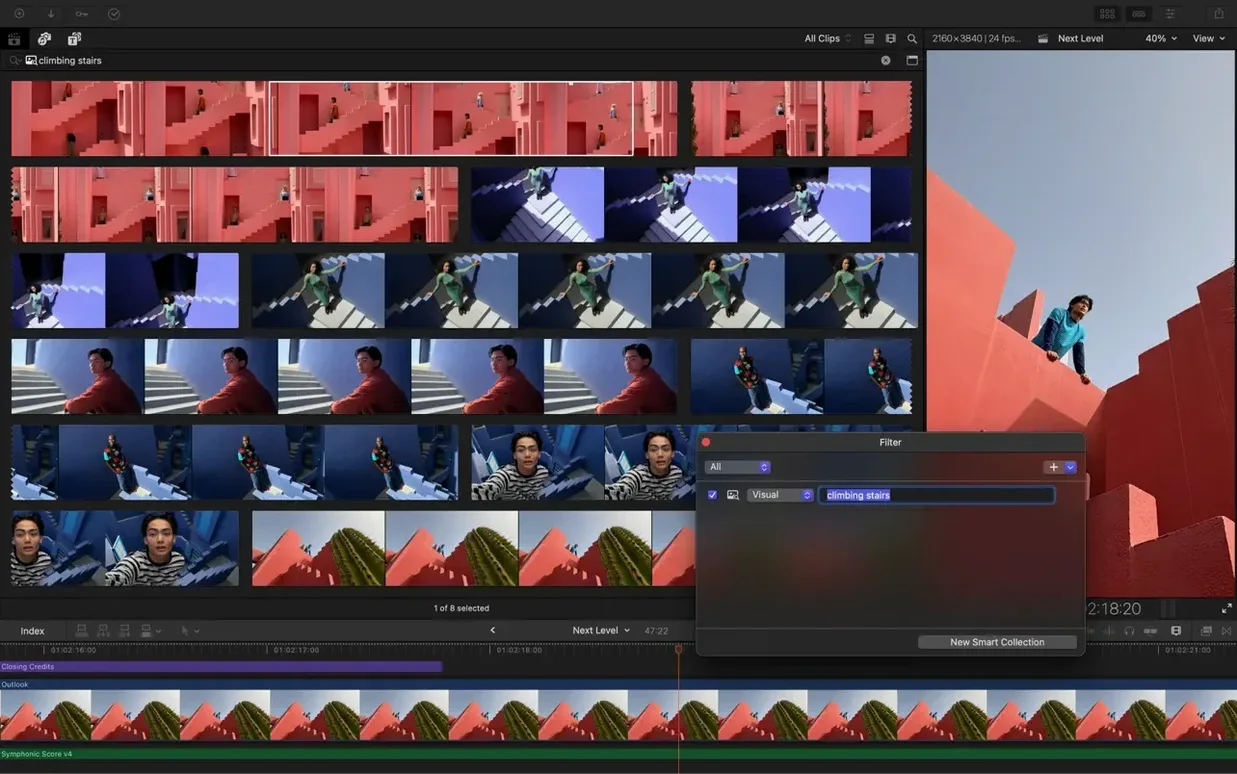 Final Cut Pro reel 3 Final Cut Pro snapshot 3