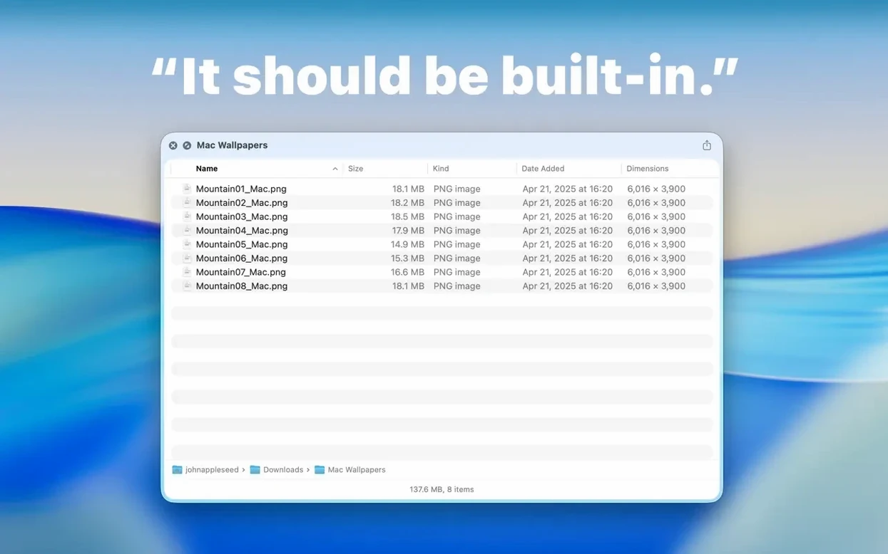 Folder Preview Pro — photo 1 folder preview pro mac: main interface