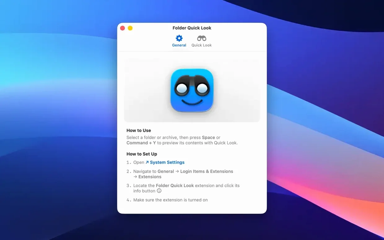 Folder Quick Look reel 1 folder quick look mac download UI