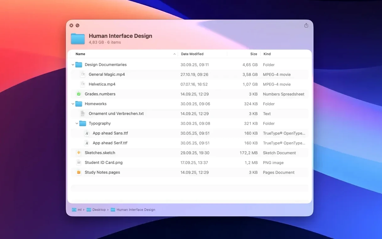 Folder Quick Look reel 2 Folder Quick Look snapshot 2