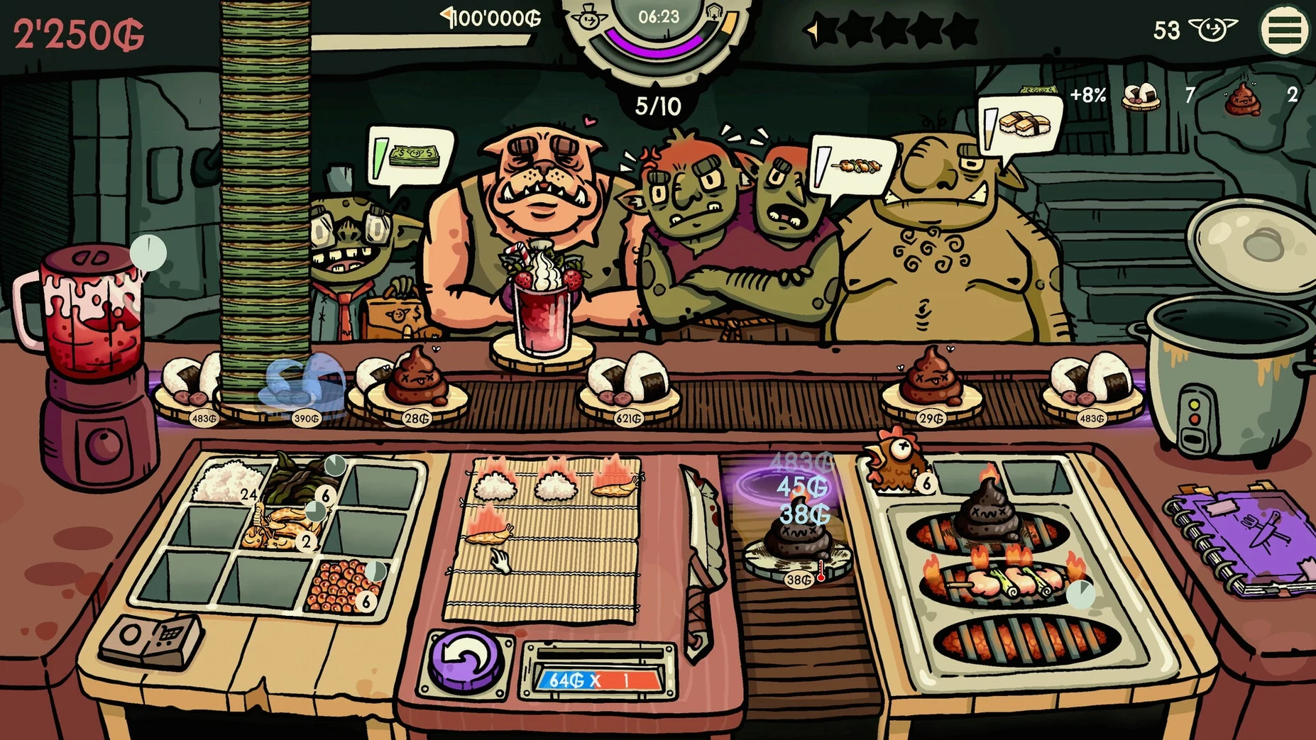 Goblin Sushi reel 1 goblin sushi mac full version UI