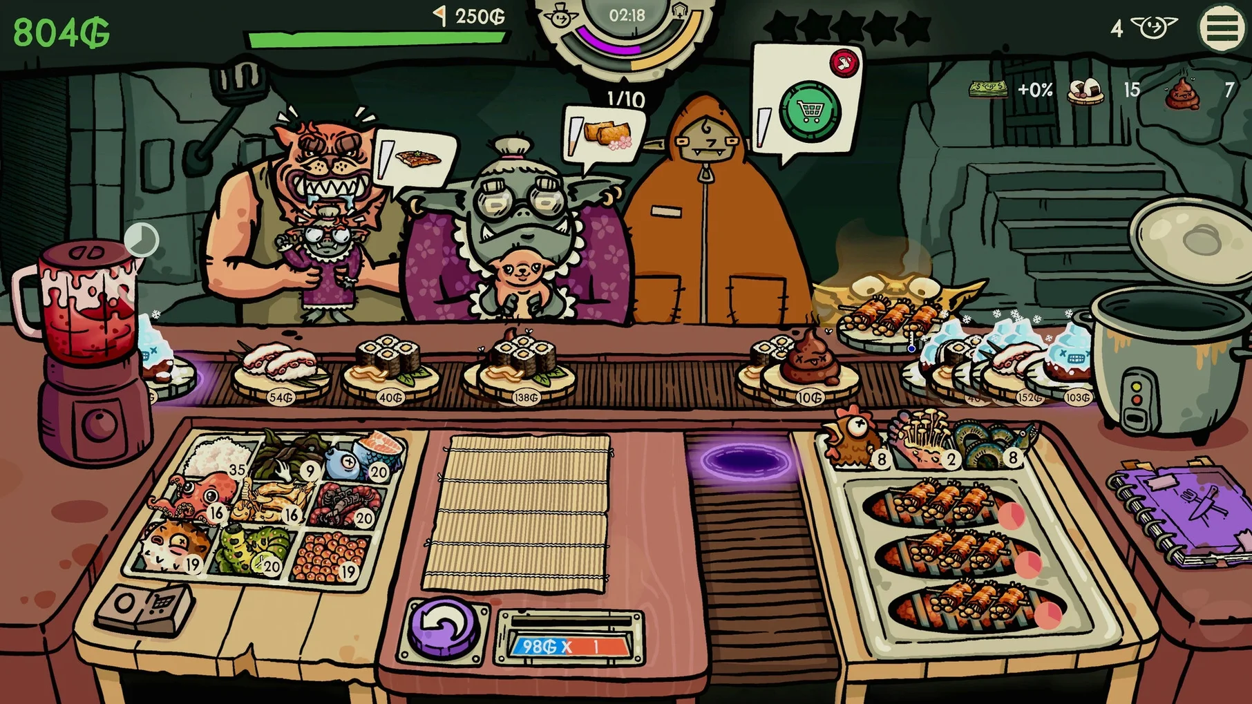 Goblin Sushi reel 4 Goblin Sushi snapshot 4