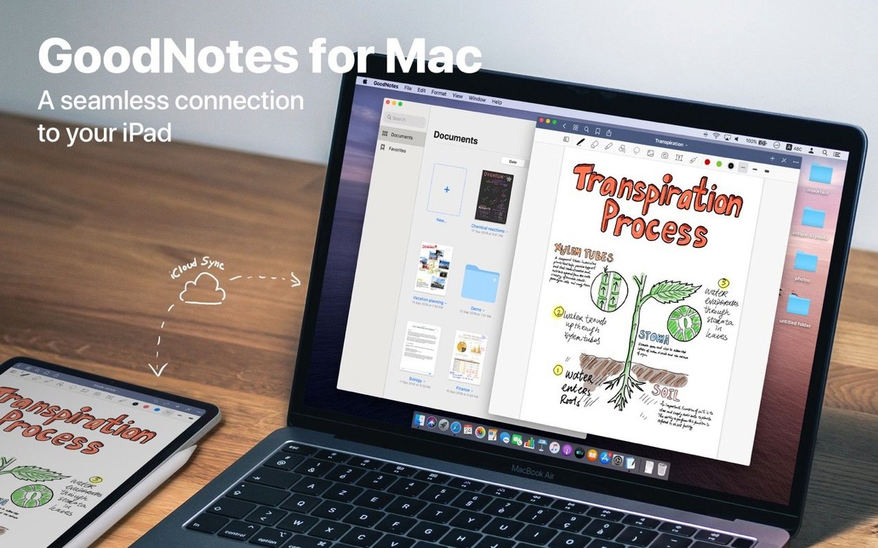 GoodNotes — photo 1 goodnotes mac download UI