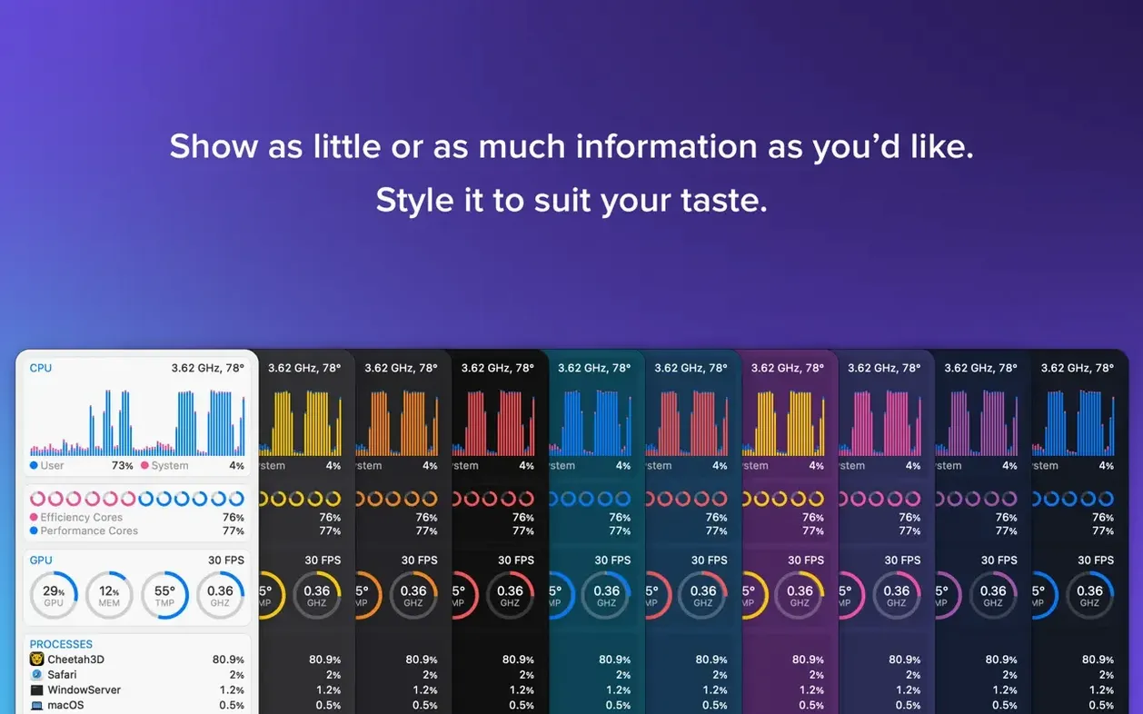 iStat Menus reel 5 iStat Menus snapshot 5