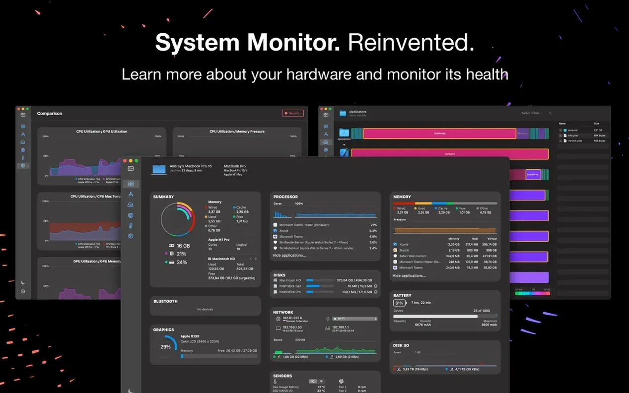 iStatistica Pro — photo 1 istatistica pro mac full version UI