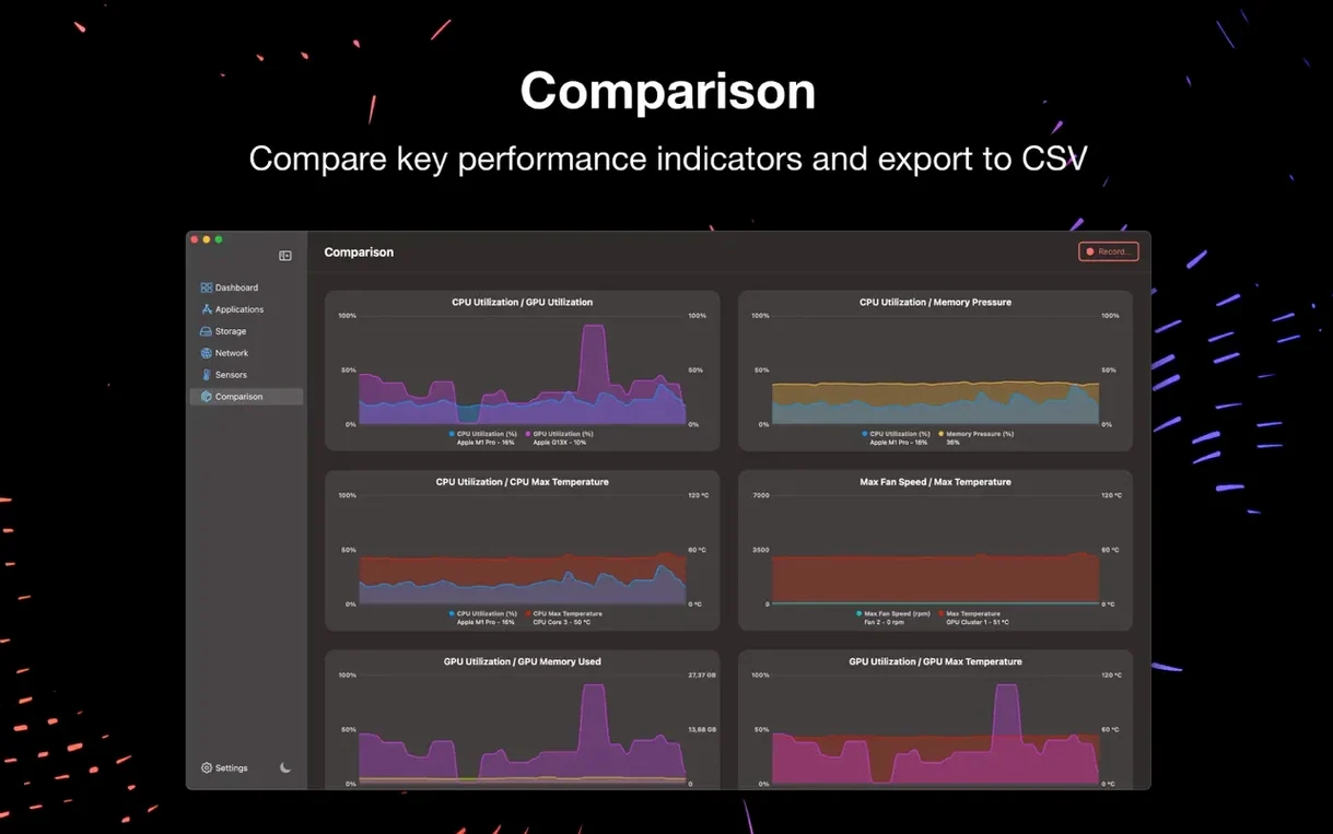 iStatistica Pro reel 5 iStatistica Pro snapshot 5