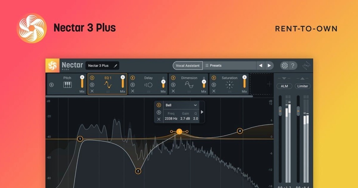 iZotope Nectar reel 1 izotope nectar 4 crack UI