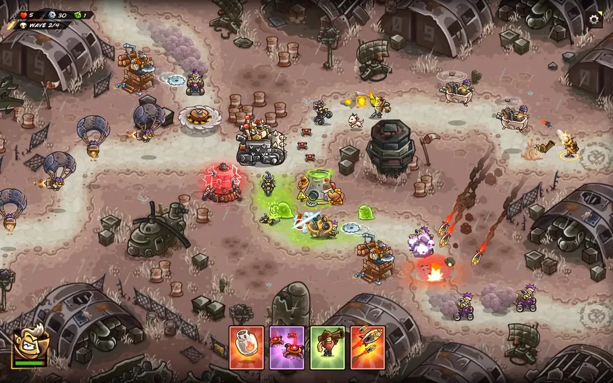 Junkworld TD reel 2 Junkworld TD snapshot 2