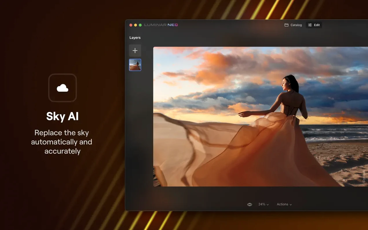 Luminar Neo — photo 5 Luminar Neo options, screen 5