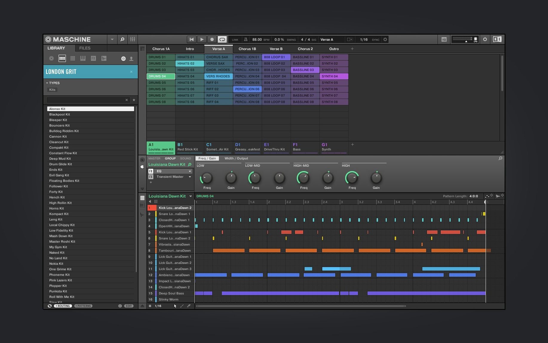 Maschine — photo 1 maschine: main interface