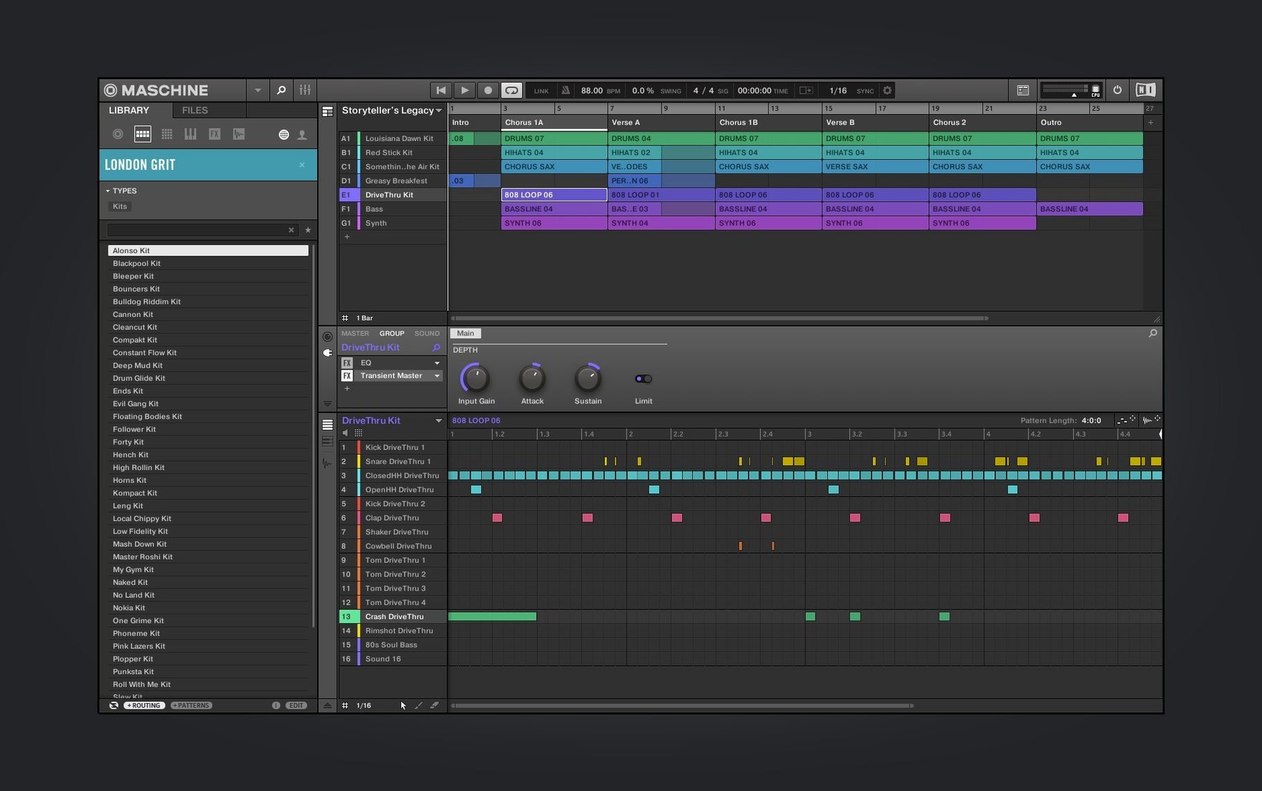 Maschine — photo 2 Maschine options, screen 2