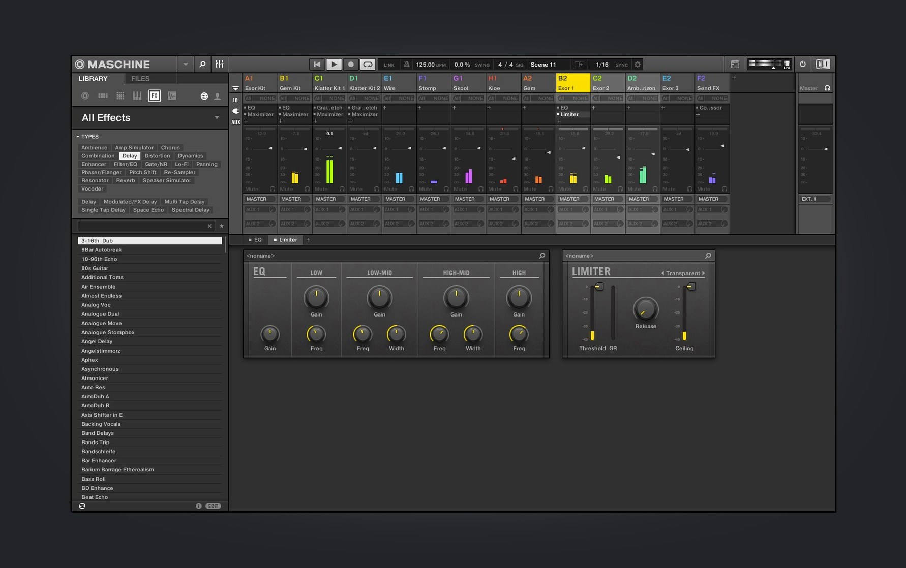 Maschine — photo 4 Maschine options, screen 4