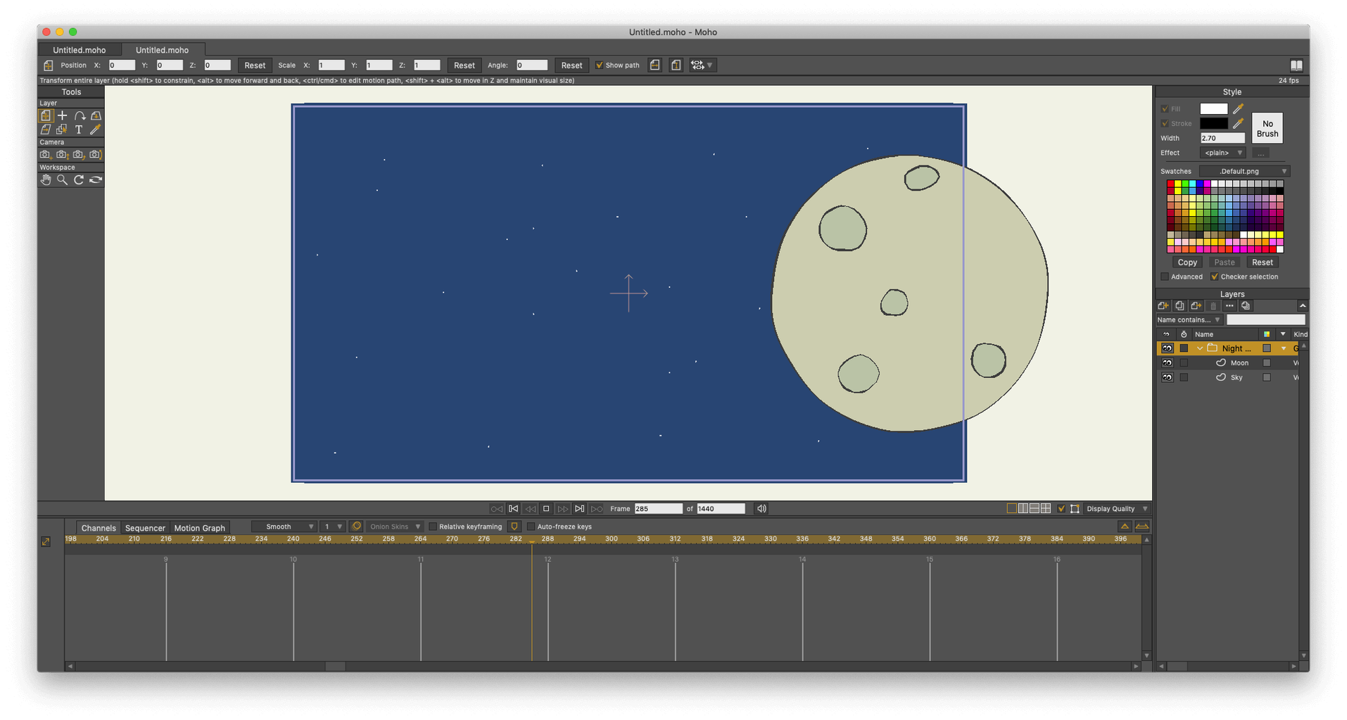 Moho Pro — photo 2 Moho Pro options, screen 2