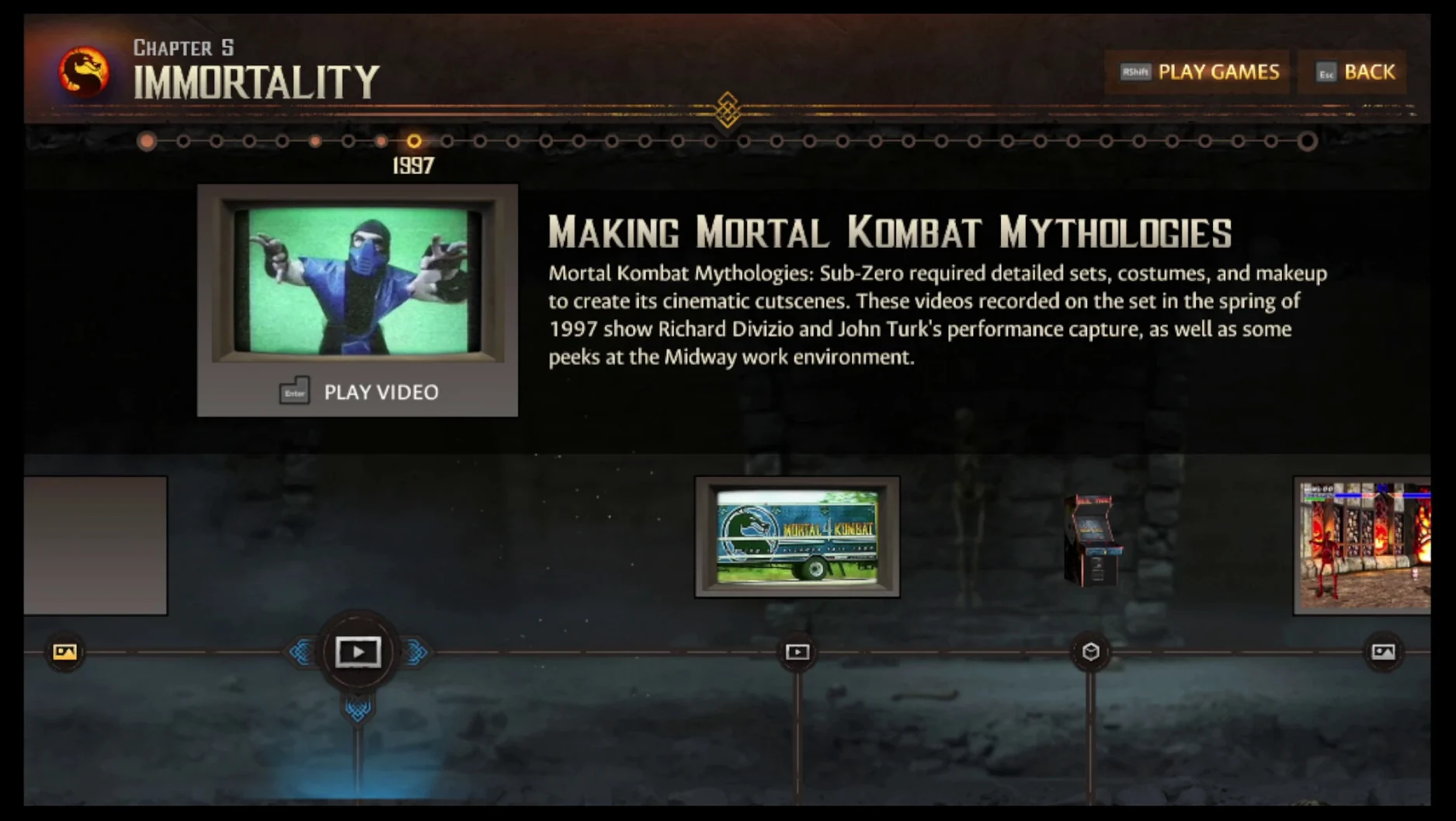 Mortal Kombat: Legacy Kollection — photo 6 Mortal Kombat: Legacy Kollection options, screen 6