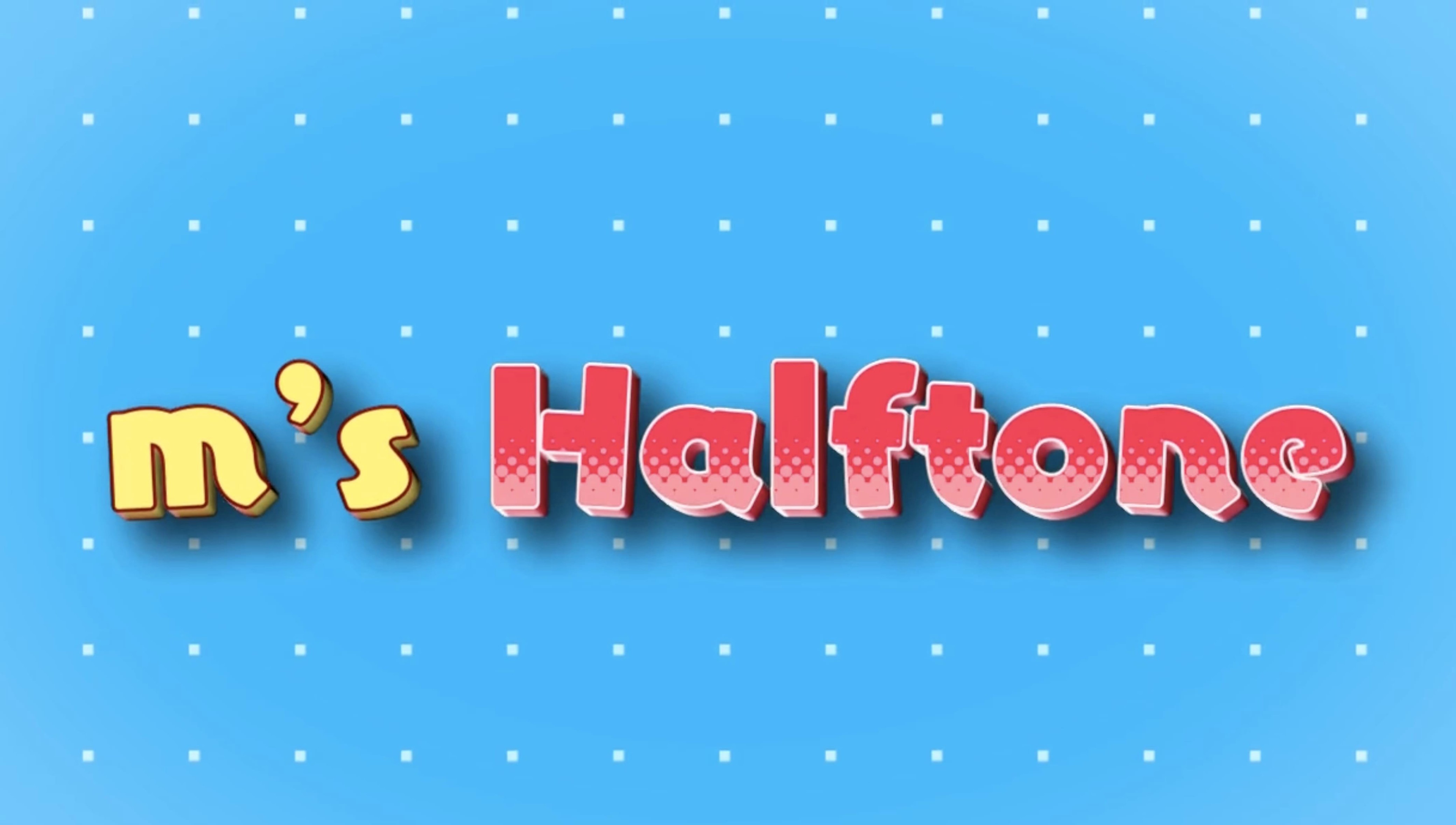 m’s HalfTone — photo 1 m's halftone free download: main interface