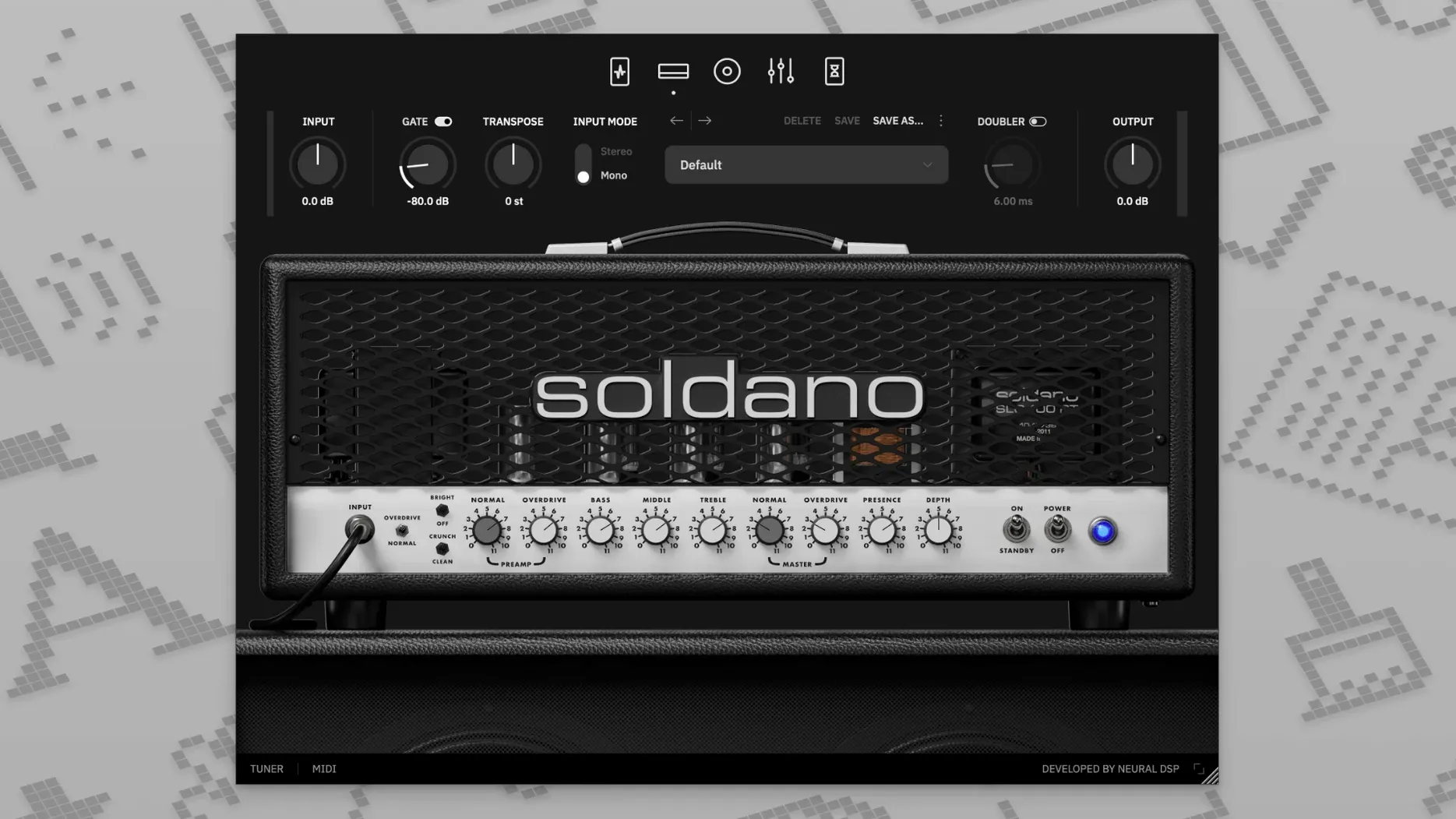 Neural DSP Soldano SLO-100 X — photo 1 neural dsp torrent mac: main interface