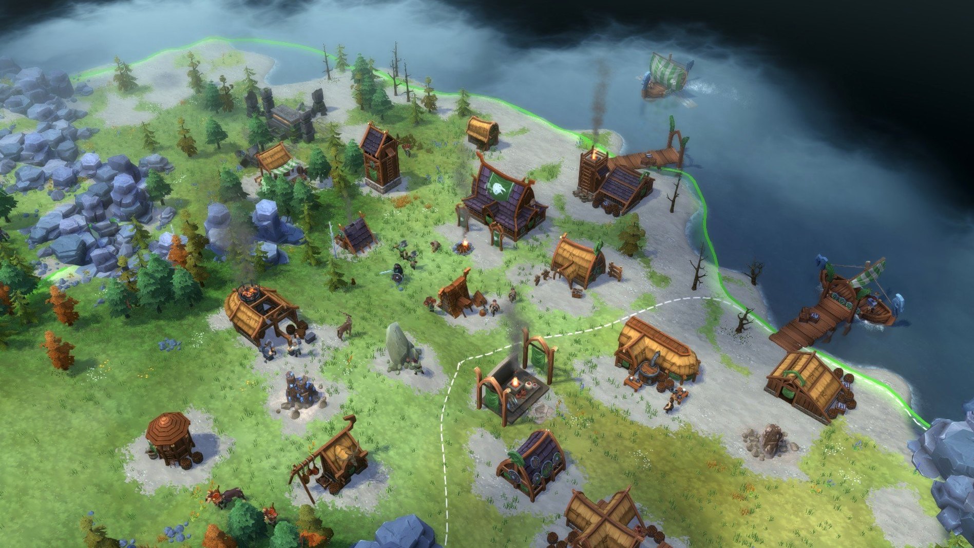 Northgard — photo 1 northgard mac download: main interface