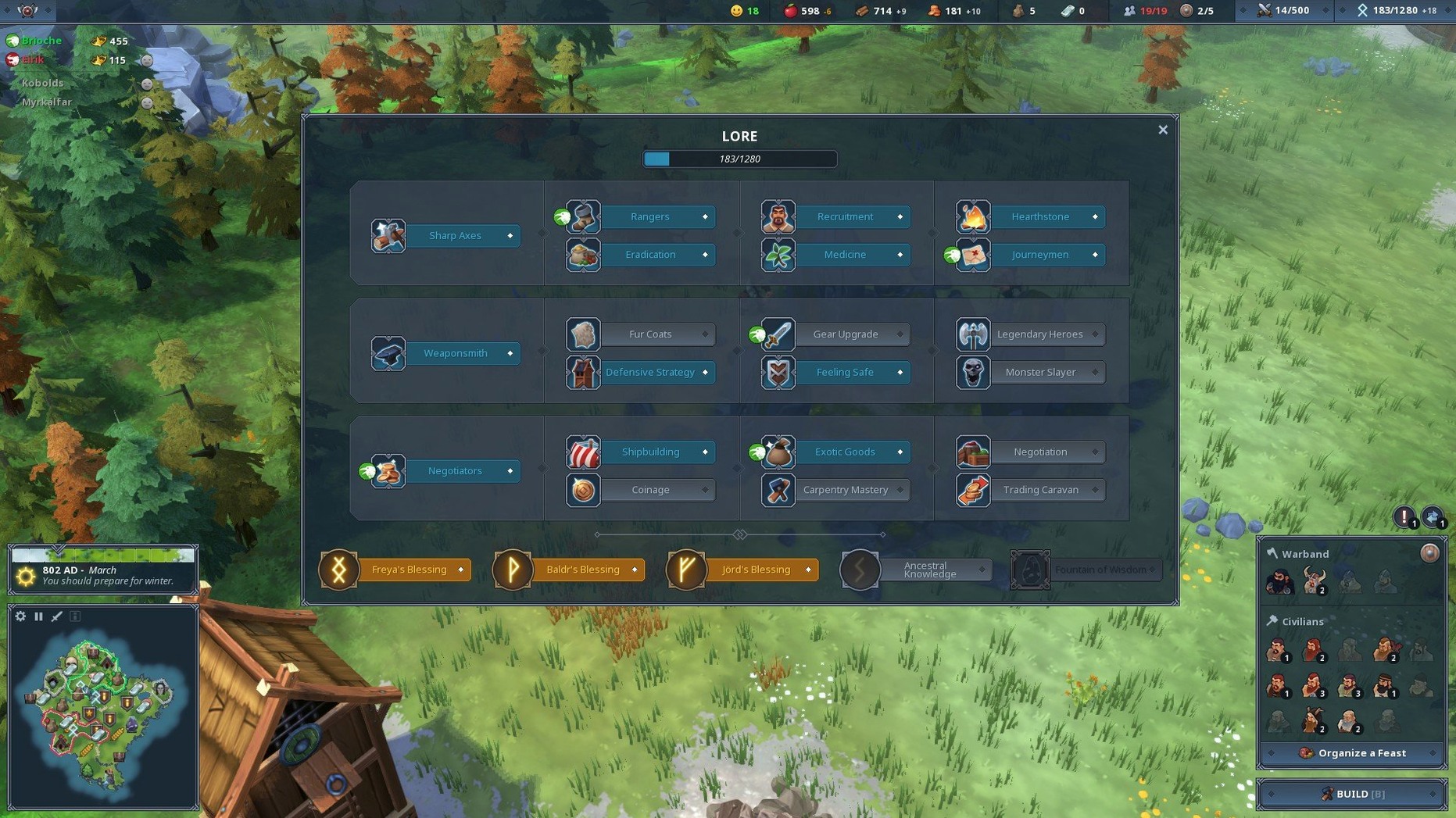 Northgard — photo 4 Northgard options, screen 4