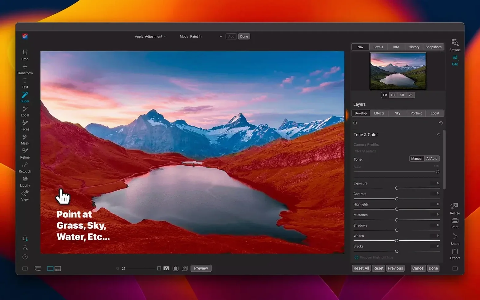 ON1 Photo RAW — photo 1 on1 photo raw crack: main interface