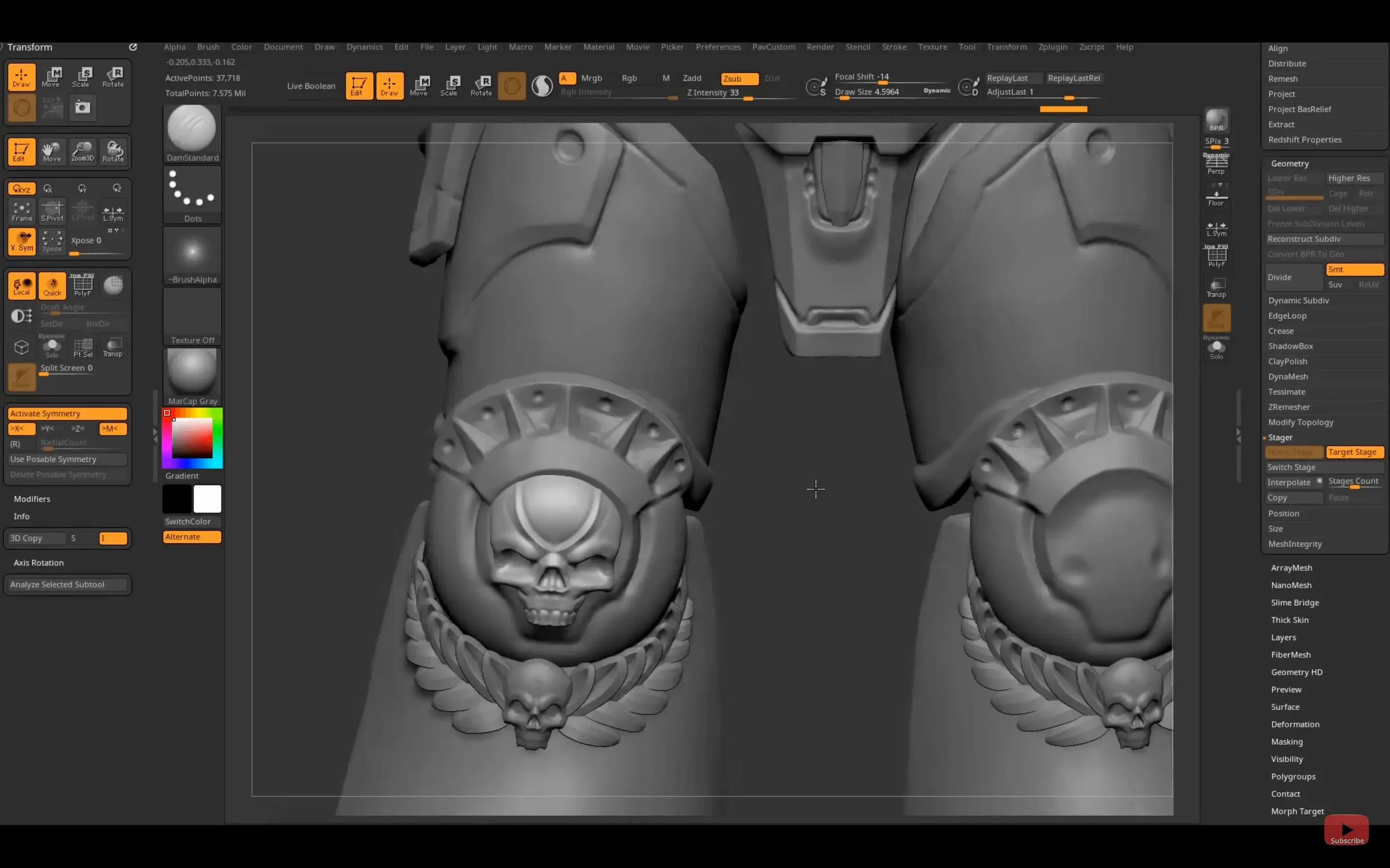 Pixologic Zbrush reel 1 zbrush crack UI