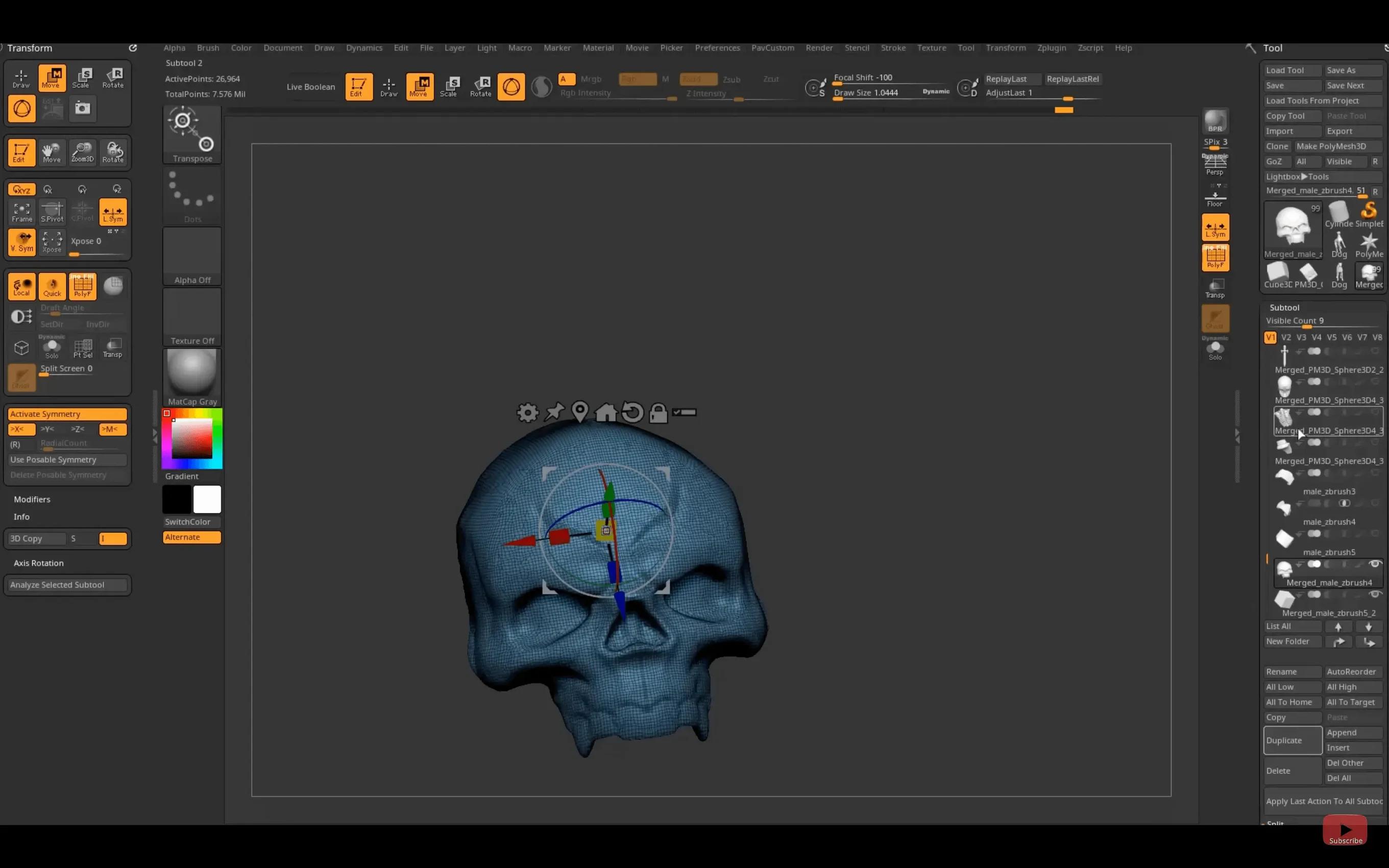 Pixologic Zbrush reel 4 Pixologic Zbrush snapshot 4