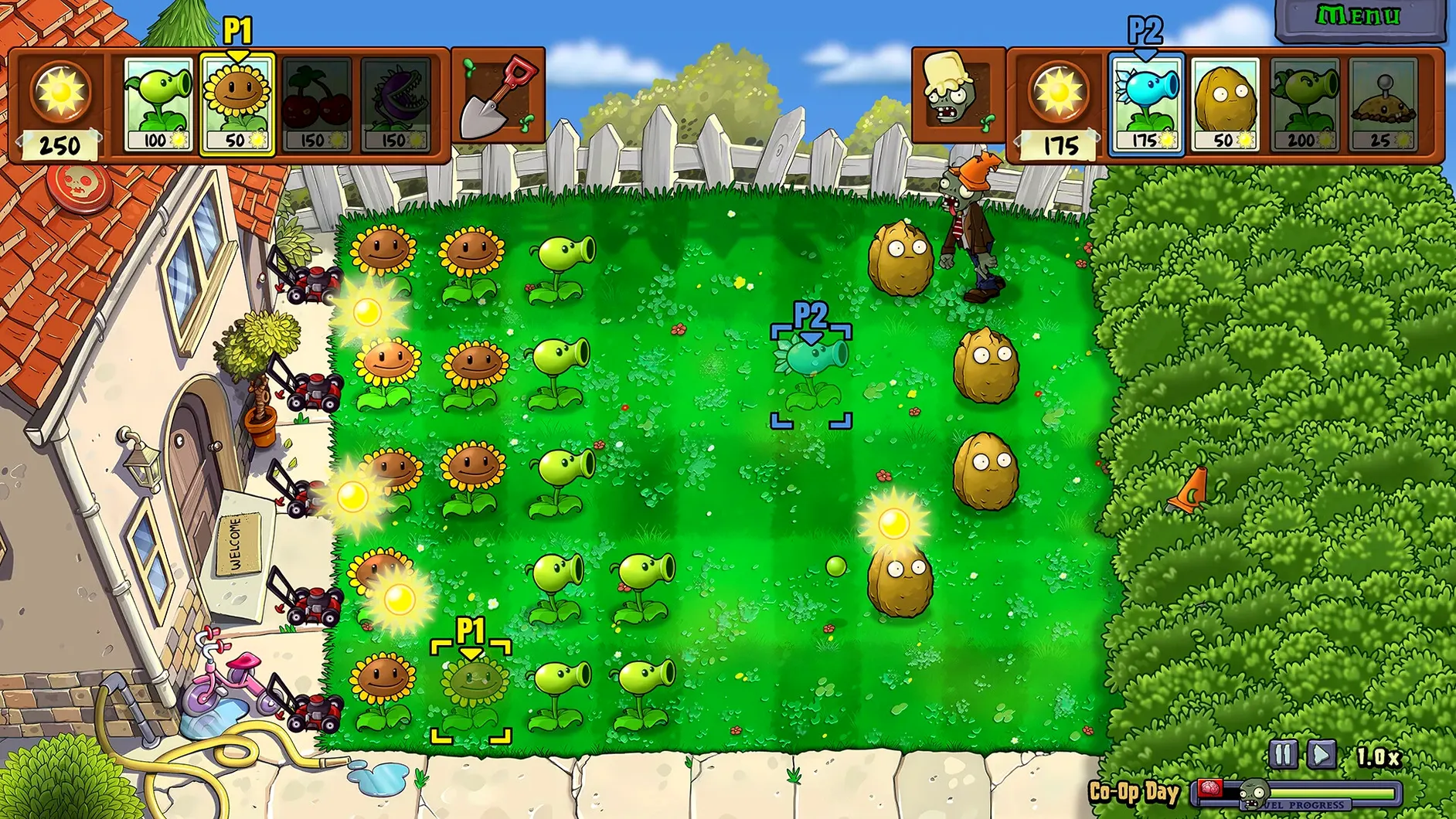 Plants vs. Zombies: Replanted — photo 1 plants vs. zombies replanted mac download UI