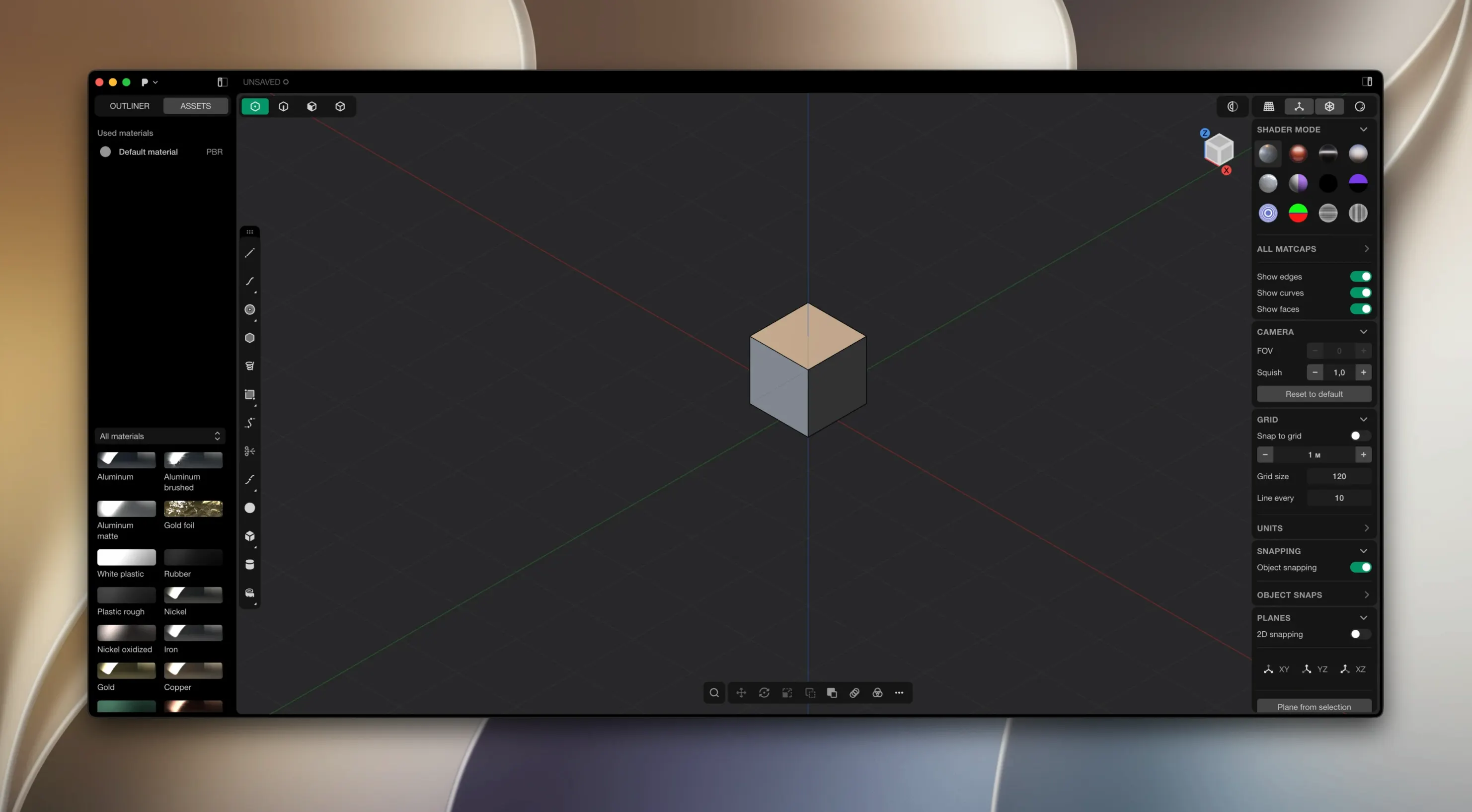 Plasticity — photo 2 Plasticity options, screen 2