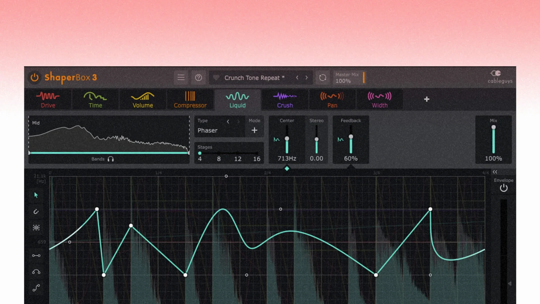 ShaperBox reel 1 shaperbox crack mac: main interface